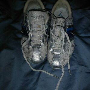 Baby phat girls silver white and blue Sneakers